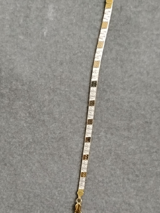 Milor Jewelry - Elegant Two-Tone Gold and 925 Sterling Silver Women’s Bracelet